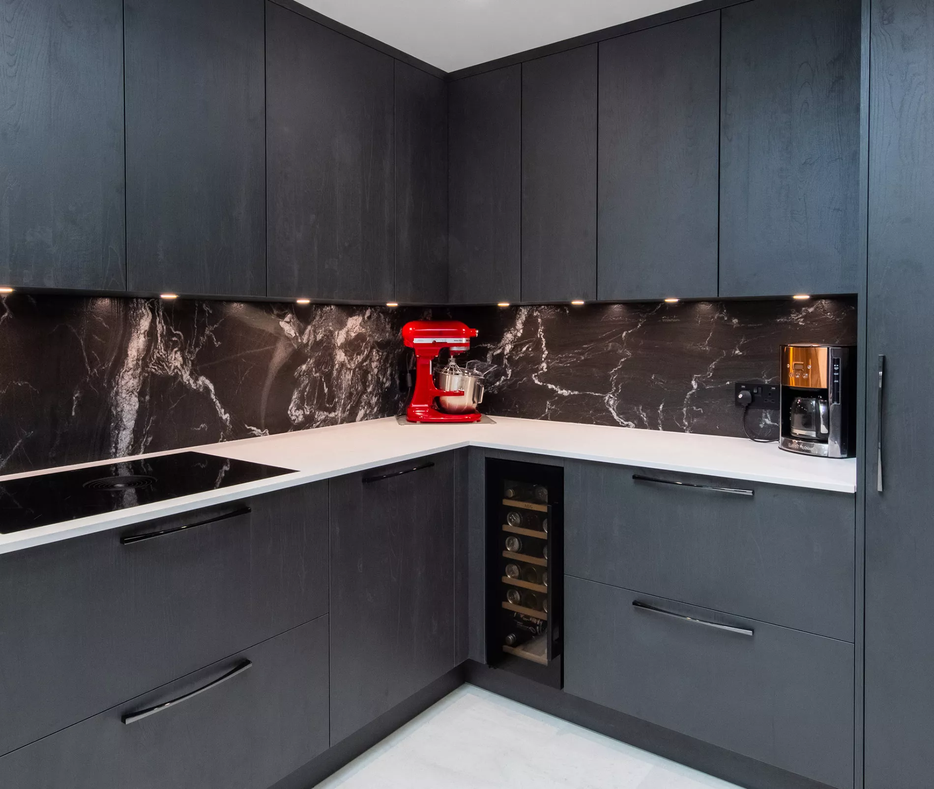 anthracite german kitchen luxury